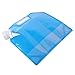 FILFEEL 3L Portable Folding Storage Bag for Camping and Hiking, Lightweight Lifting Bag with Hanging Buckle - Blue