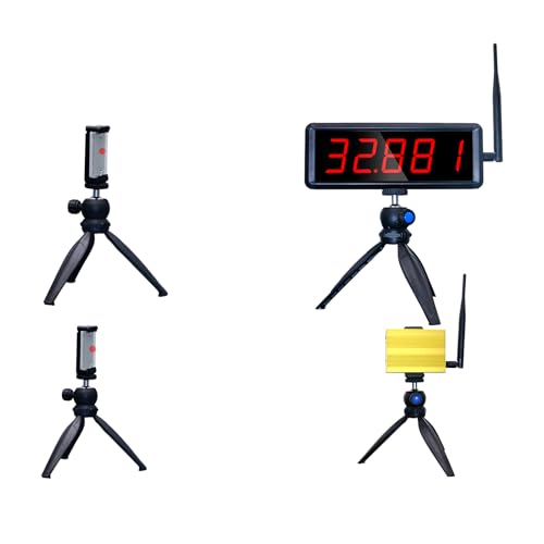 Ousmile Wireless Laser Timer for Sprints Stopwatch for Track 40 60 Yard Dash Laser Sprint Timer System Race Clock for Running/Track Field/Speed Tranning
