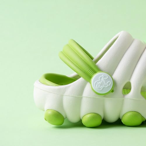 JUXI Toddler Clogs Girls Boys Clogs Garden Shoes EVA Lightweight Summer Slipper Cartoon Slides Baby Comfort Sandals4