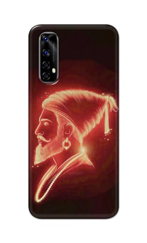 Image of PRINTFIDAA Printed Hard Back Cover Case for Realme Narzo 20 Pro | Realme 7 | Realme Narzo 30 4G Back Cover (Chatrapati Shivaji Maharaj) -112