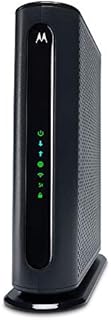 Motorola MG7550 Modem WiFi Router Combo with Power Boost | Approved by Comcast Xfinity, Cox, Charter Spectrum, More | for Cable Plans Up to 300 Mbps | AC1900 WiFi Speed | 16x4 DOCSIS 3.0