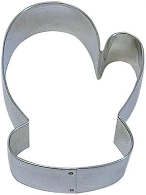 MITTEN Cookie Cutter 3.5 Inch - Made in the USA – Winter OTBP Cookie Cutters Tin Plated Steel MITTEN Cookie Mold