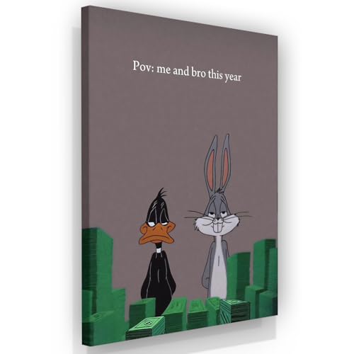 Motivational Wall Decor - My Brother And Me - Hanging Art for Office and Bedroom, Inspirational Wall Decor, Mounted Motivating Art Work, Office Pictures Canva, Successs Quotes Poster (8"H x 8"W)
