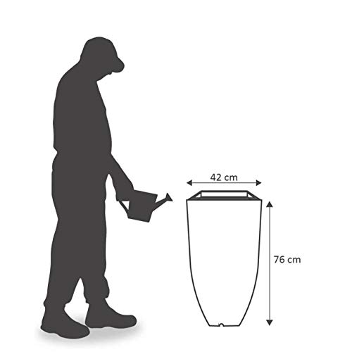 Vasart Malta Vaso de Flores Trapezio, Rusty, 42x76cm