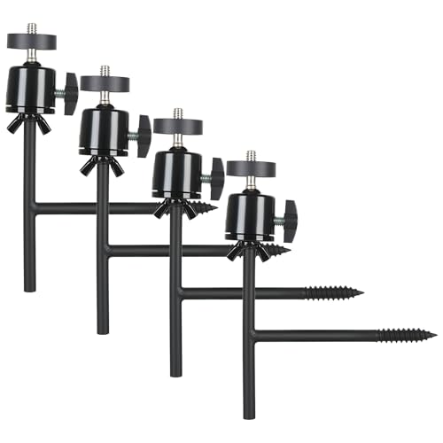 4 Pack Adjustable Trail Camera Tree Mounts