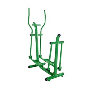 Stamina-Outdoor-Fitness-Strider Stamina Outdoor Fitness Strider - Smart Workout App, No Subscription Required - Weather-Proof Steel Elliptical Cross Trainer