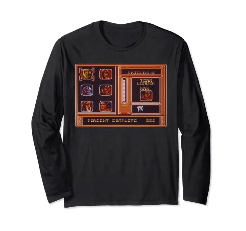 T-shirt Star Wars vintage manches longues style rétro jeux vidéo