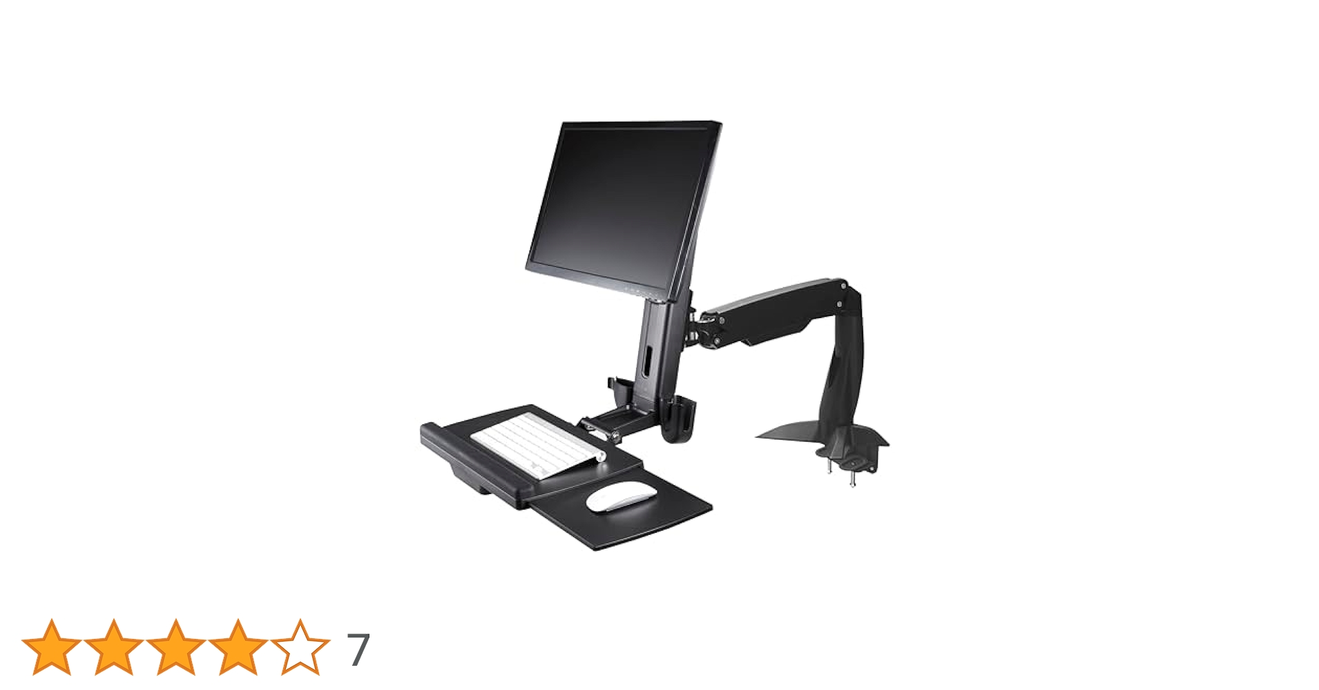 Amazon.co.jp: StarTech.com 昇降式モニターアーム／クランプ