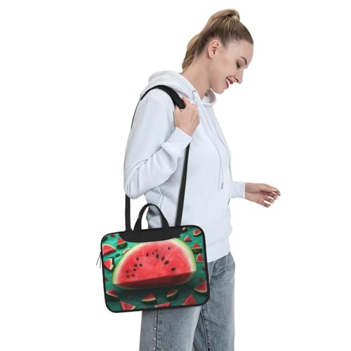 Sac à bandoulière pour ordinateur portable Dream Watermelon protégeant votre écran