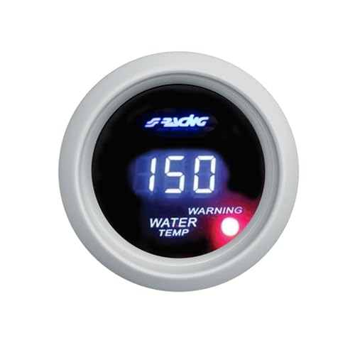 Indicador temperatura refrigerante WT/D con pantalla digital y esfera negra de aluminio