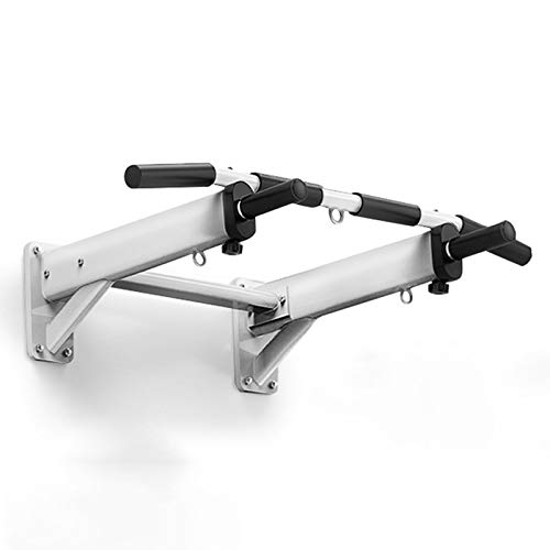 SHIJINHAO Heavy Punch Bag Wall Bracket with Pull Up Bar Rings Suspension Frame Sandbag Holder Boxing Frame Home Fitness Equipment (Color : White, Size : 94x64cm)