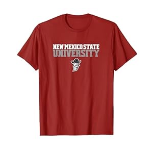 New Mexico State University NMSU Aggies Stacked T-Shirt