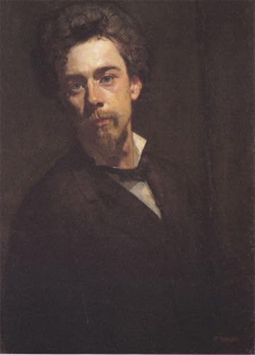 Image sur toile Ferdinand Hodler autoportrait tableau de decoration chambre 60x90cm