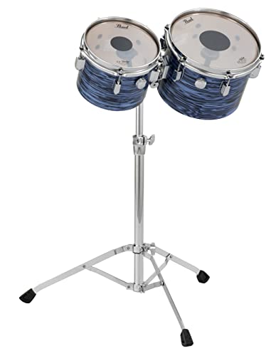 Pearl President Deluxe Concert Tom Set 8" And 10" With Stand Ct950 Ocean Ripple (Psd0810P/C767) #TOP1