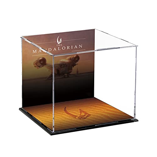 SEGNO Acryl Vitrine Schaukasten Display Box Showcase, Kompatibel mit Lego 75328 Mandalorianer Helm(Ohne Lego Modell) – Bild 3