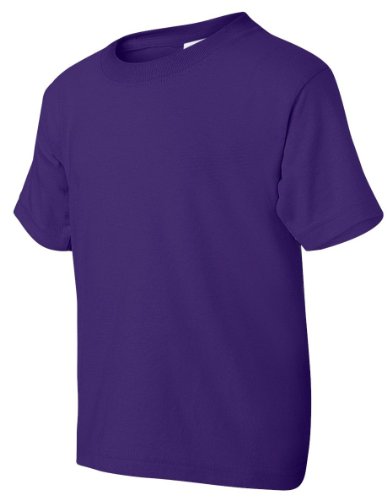 Gildan Activewear Boys' DryBlend 50/50 Youth T-Shirt, S, Purple