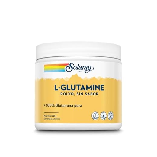 Solaray L-Glutamine Powder | L-Glutamina Polvo | 300g