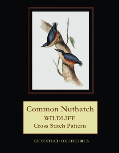 Common Nuthatch: Wildlife Cross Stitch Patterns