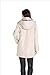 Fleet Street Ltd. womens Raglan Sleeve W/Removable Hood Rain Jacket, Beige, Large US