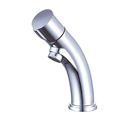 Robinet à levier rotatif en laiton massif chromé haute résistance pour lavabo de bain