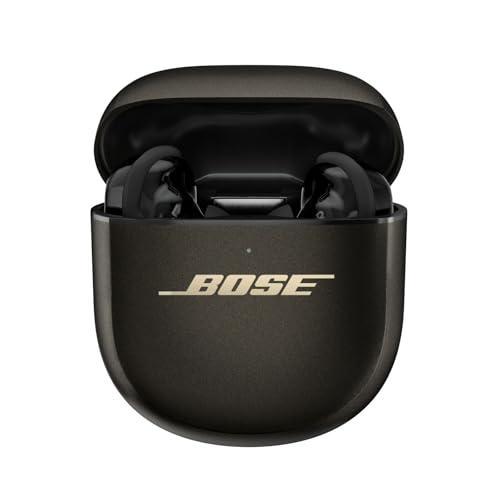 Bose New QuietComfort Ultra Bluetooth Earbuds (2nd Gen), Wireless Noise Cancelling Earbuds, Up to 6 Hours Battery, IPX4 Rating, Immersive Audio, Deep Bass, Desert Gold - Limited Edition Color