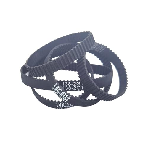 Courroie distribution 2GT 6mm fermeture synchrone crantée pas de 2mm caoutchouc - 4