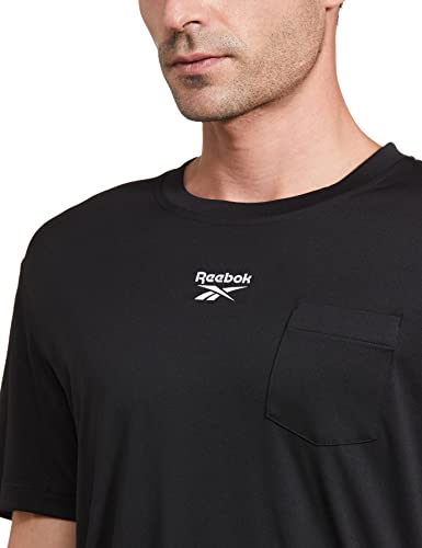 Image of Reebok Men's Solid Slim Fit T-Shirts