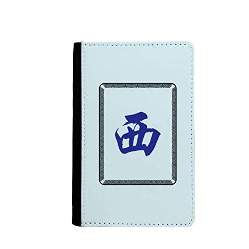 Portefeuille passeport Wind West Mahjong aux finitions soignées