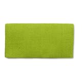 Mayatex 1314C-35 San Juan Solid Lime Green 38x34 New Zealand Wool Saddle Blanket Lime Green