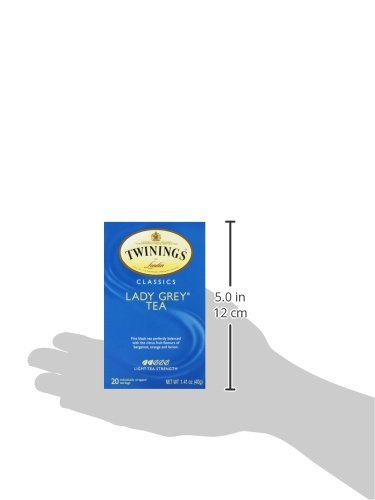 Twinings Lady Grey Black Tea, 20 Tea Bags #TOP6