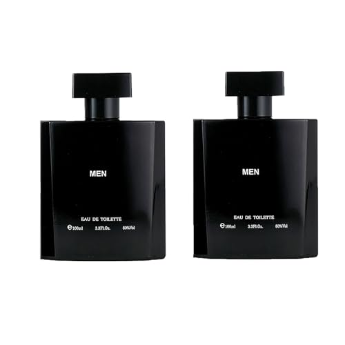 Cologne Perfume for Men, Long-Lasting Romantic Charm Perfume, For Father Friend Gift, Men's Eau Toilette Eau Toilette Cologne Spray for All Occasion 100ml (200ml, 2)