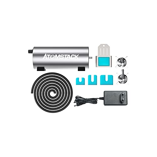 F30 Air Assist para Gravadora Laser 10-30L/Min Bomba de Assistência de ar a Laser com Tubo de 2 m Re