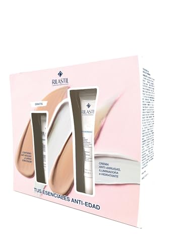 Rilastil Pack Esenciales Antiedad - Pack Progession(+) Crema Antiedad y Reafirmante 40 Ml + REGALO Progression (+) Contorno de Ojos 15 Ml