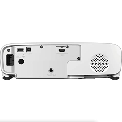 Image of Epson Home Cinema 880 3-Chip 3LCD 1080p Projector 3,300 Lumens Color and White Brightness, Streaming, Media Room, Built-in Speaker, Auto Picture Skew, 16,000:1 Contrast, HDMI 2.0