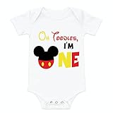 Oh Toodles I'm One Birthday Shirt First Birthday Shirt Boy and Girl Mickey Birthday Onesie 1st Birthday Outfit Boy Mickey Shirt Mickey Birthday Outfit Mickey Shirt for Birthday Boy (18m)