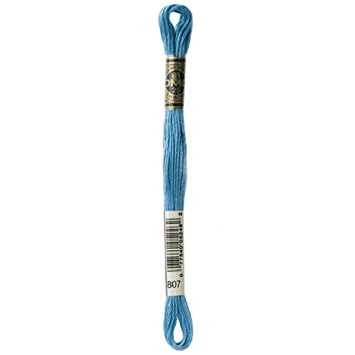 Image of DMC 6-Strand Embroidery Cotton Floss, Peacock Blue