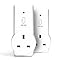 STATUS Remote Control Socket | White Remote Control Plug UK | Pack of 2 ...
