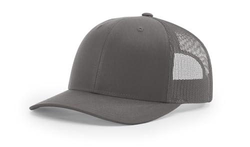 Image of Richardson 112 Trucker Hat - Premium Blank Baseball Cap, Adjustable Snapback Hat - Structured Six Panel Richardson Blank Hats