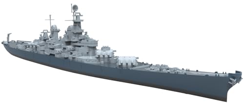 Maquette USS Missouri 1/700 Mont Model MPS004 cuirassé de prestige à code couleur