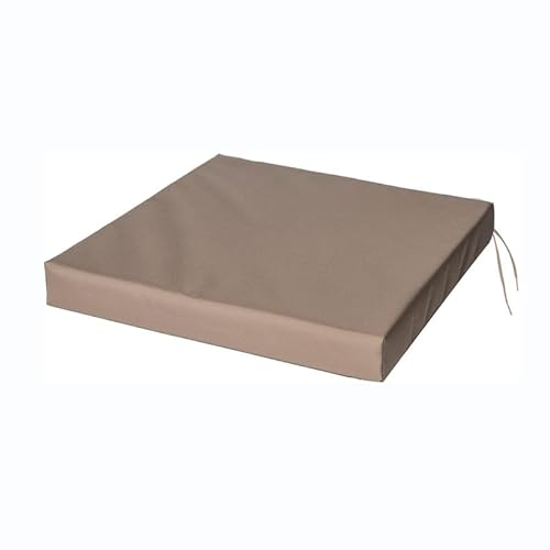 Holomaalahi Cojines para sillas de terraza 16x18(40x45cm) 5cm Cojín de Silla Grueso e Impermeable. Espuma para Cocina, Comedor, Sala de Estar y jardín, Funda extraíble con Cremallera para