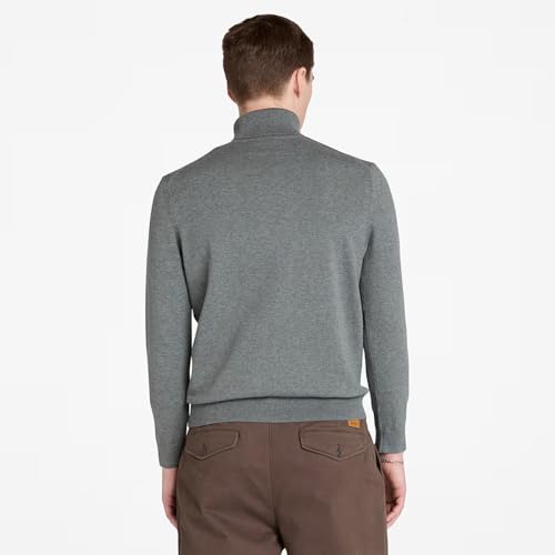 Timberland Pull en coton col côtelé tricoté en maille de qualité supérieure - 3