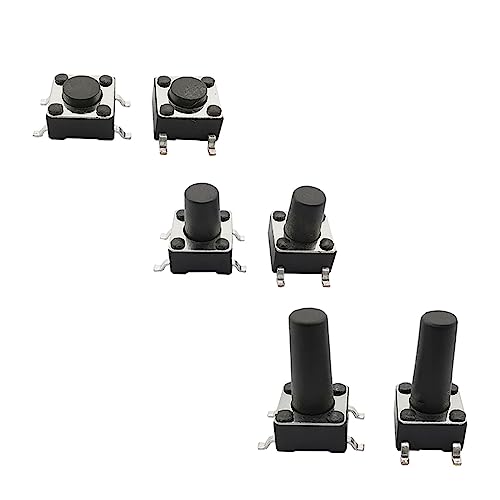 Interrupteur à réinitialisation automatique 6x6mm haute précision avec mécanisme Micro Tact