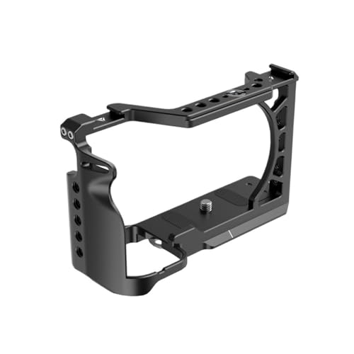 �݊���������܂�Sony A6500/A6400/A6300/A6100/A6000 �J�����P�[�W�A�R�[���h�V���[�}�E���g�t���A���~�j�E�������r�f�I���O�ɑΉ�