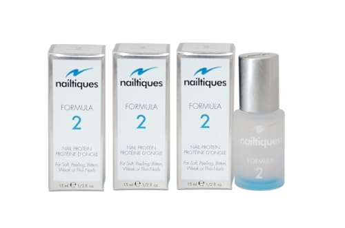 Nailtiques Formula 2 Nail Protein 0.5 oz, 3-Pack