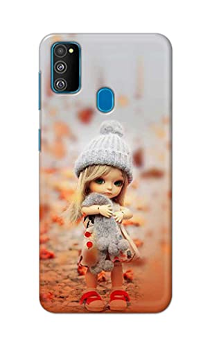 Image of PRINTFIDAA Doll Cute Girl Amazing Beauty Little Kid Child Playing Hard Back Cover for Samsung M30s / Samsung M21, SM-M307FN / DS, SM-M307F / DS Back Cover -(P6) KAT1001