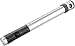 CRANKBROTHERs Crank Brothers Klic Hand Pump w/Gauge - High Volume/High Pressure, Co2, Portable, Lightweight Bike Hand Pump for Presta and Schrader Valve