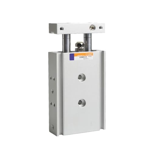 Vérin pneumatique double tige TR haute rigidité