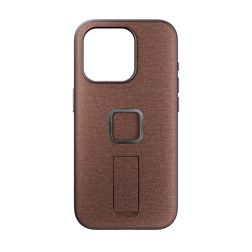 �y�������K�i�zPeakDesign �s�[�N�f�U�C�� ���o�C���V���[�Y �G�u���f�C ���[�v �P�[�X iPhone 15 Pro ���b�h�E�b�h M-LC-BK-RD-2
