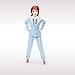 Barbie Signature David Bowie Doll (11.5-in, Red Hair) Posable, Wearing Blue Suit, with Doll Stand and Certificate of Authenticity, Gift for Collectors