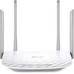 TP-Link AC1200 WiFi Router (Archer A54) - Dual Band Wireless Internet Router, 4 x 10/100 Mbps Fast Ethernet Ports, Supports Guest WiFi, Access Point Mode, IPv6 and Parental Controls
